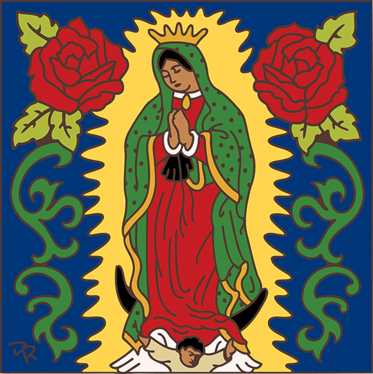 Our Lady of Guadalupe II Tile