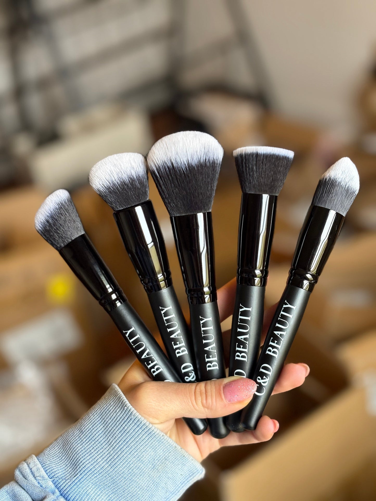 C & D Beauty Makeup Brush Set