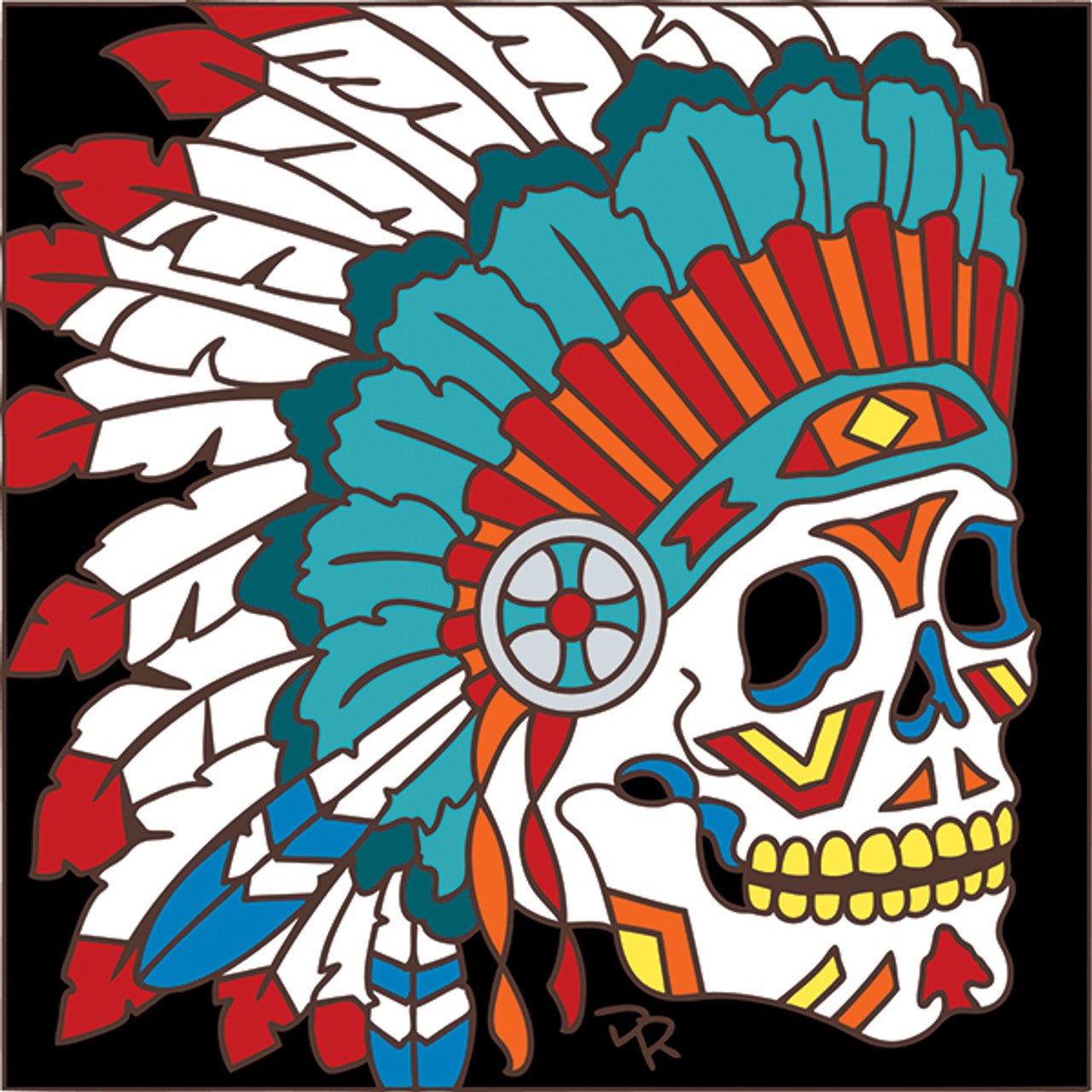 Day of the Dead Indian Chief