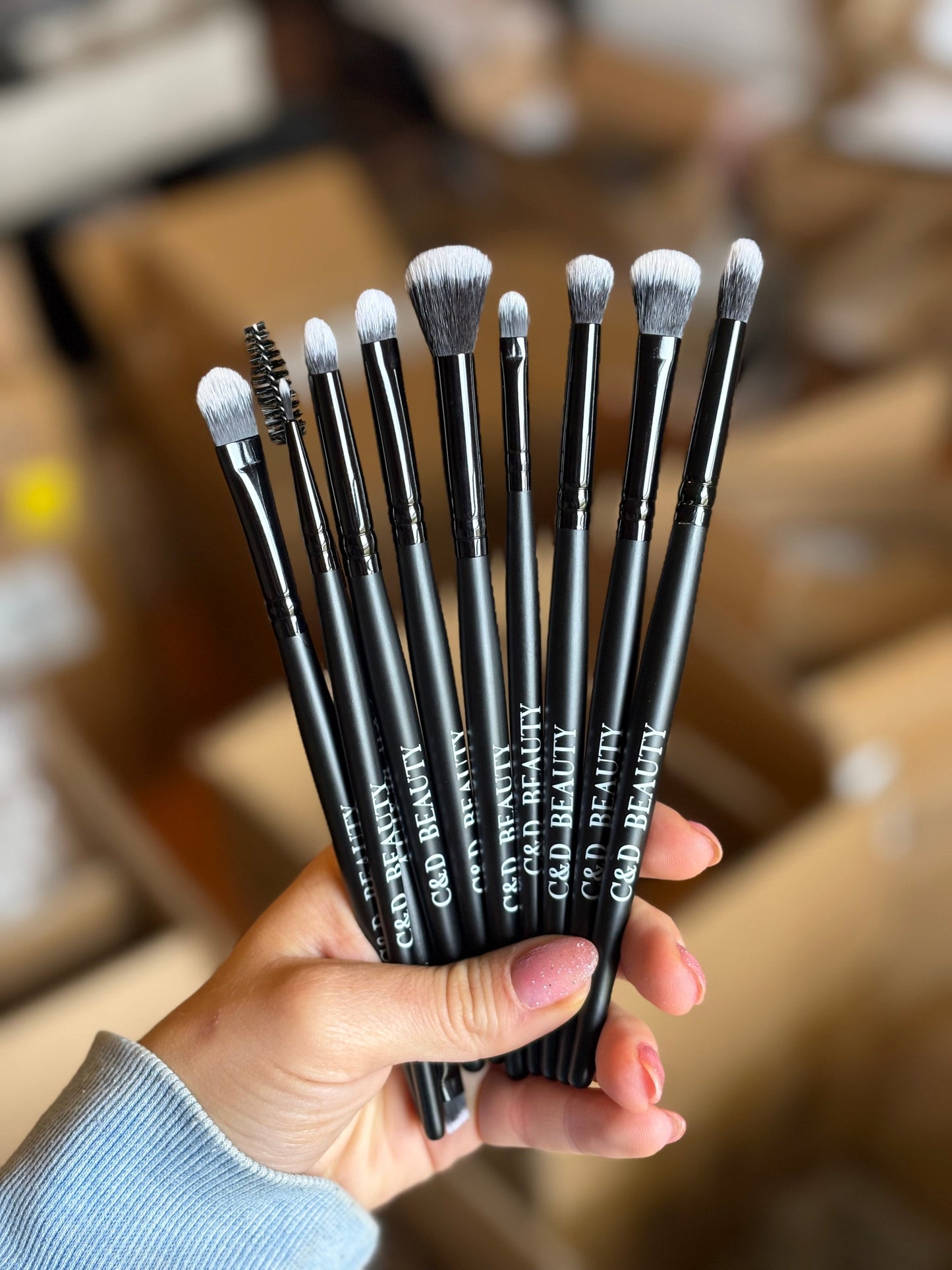 C & D Beauty Makeup Brush Set