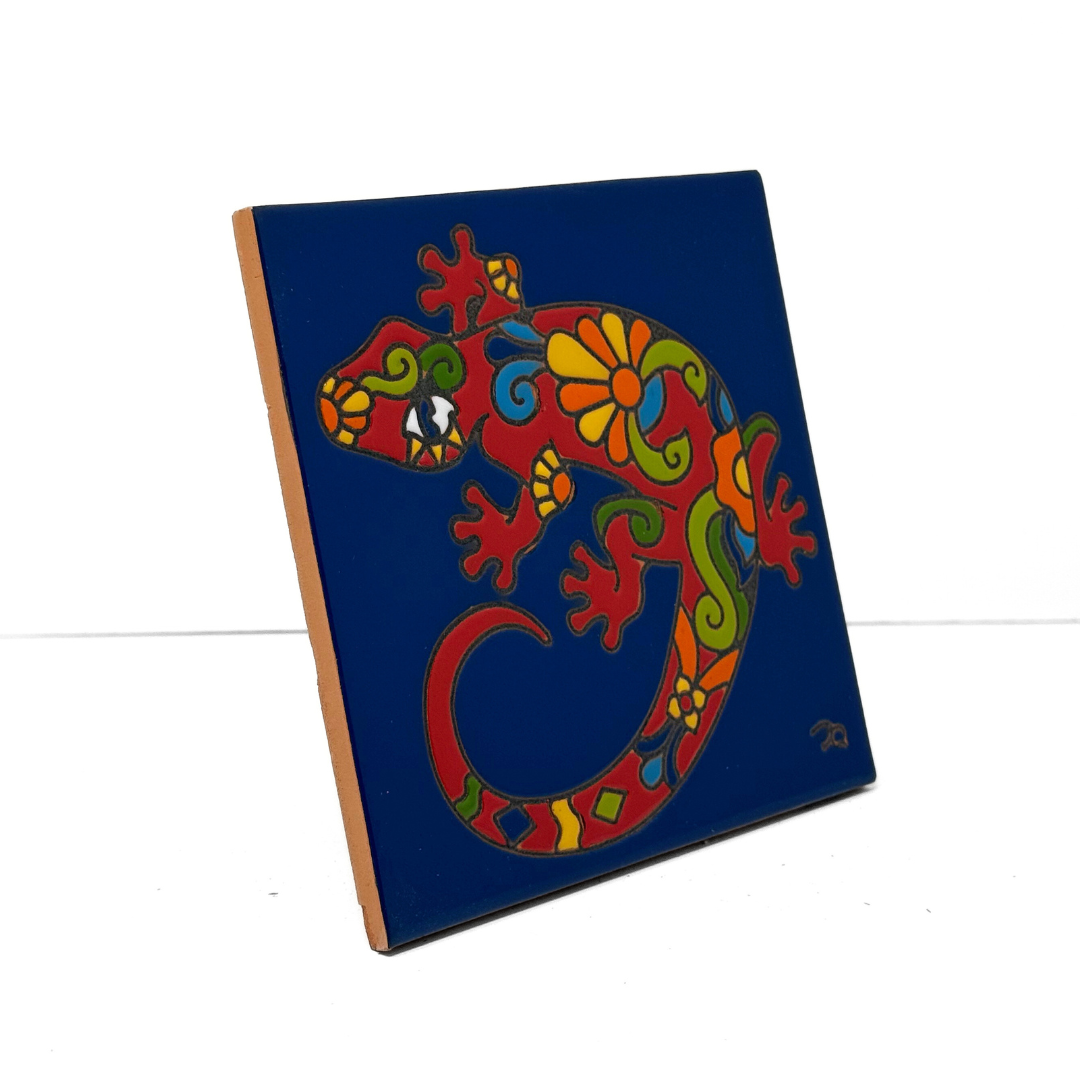 Talavera Lizard Tile