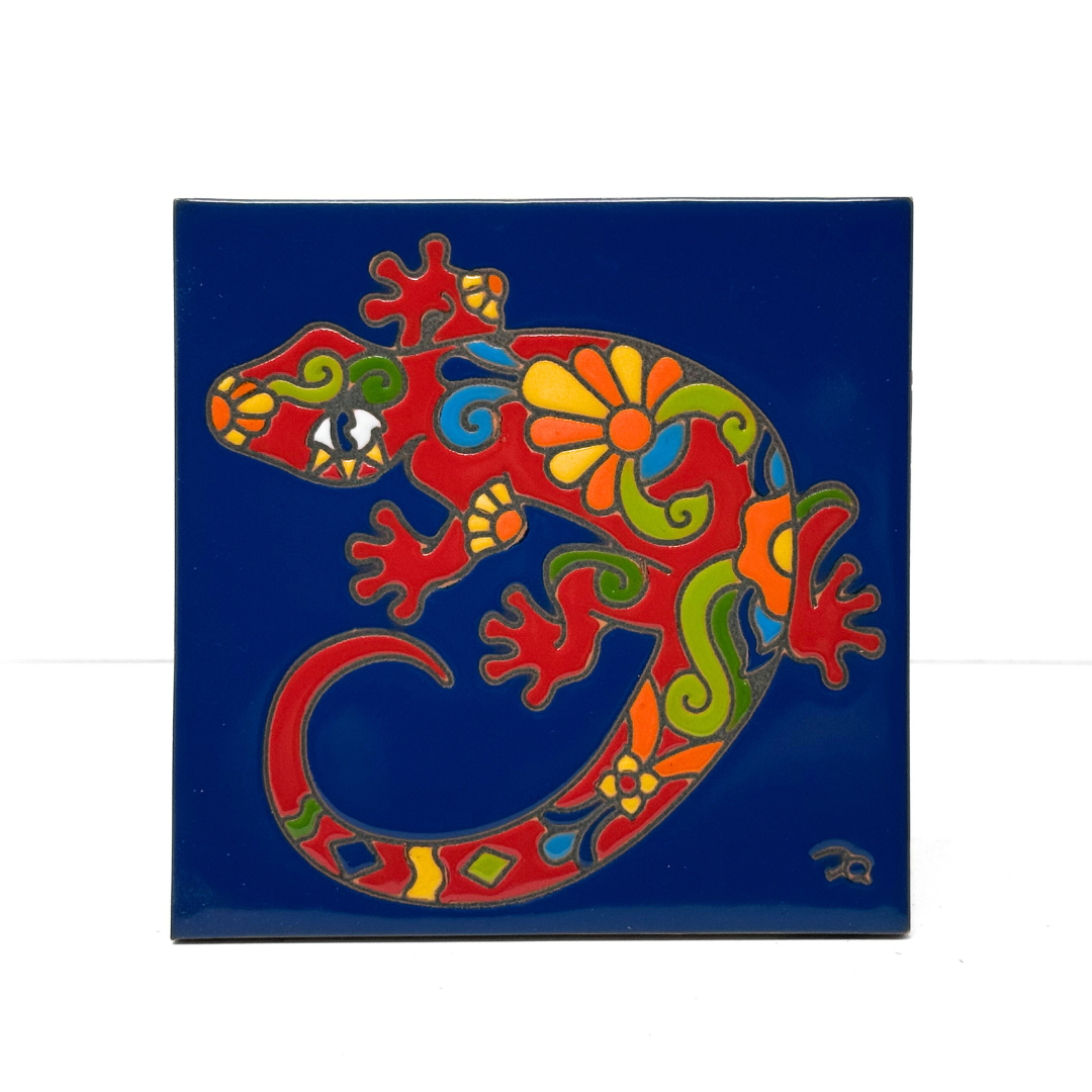 Talavera Lizard Tile