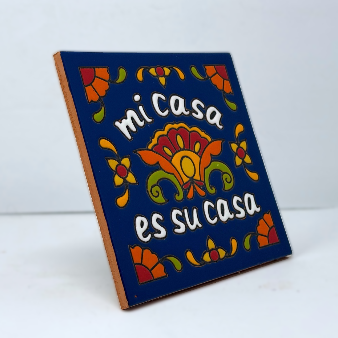 Talavera "Mi Casa es Su Casa" Tile