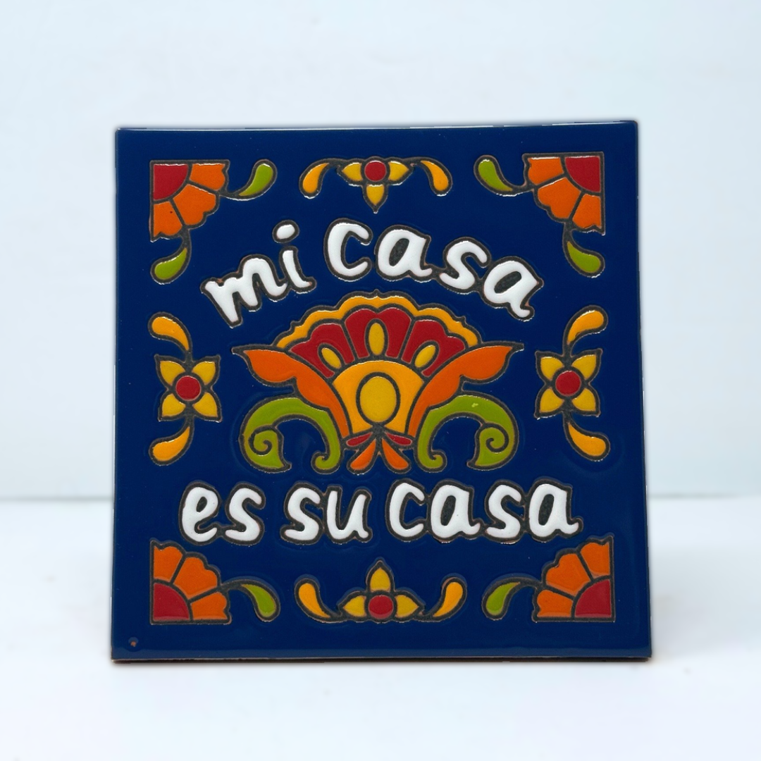 Talavera "Mi Casa es Su Casa" Tile