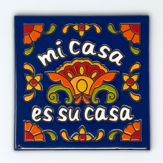Talavera "Mi Casa es Su Casa" Tile