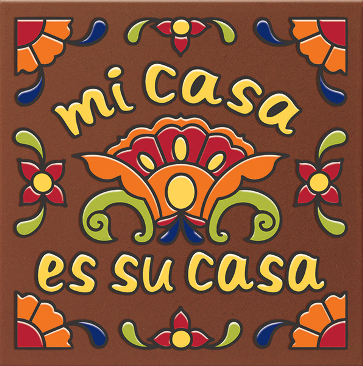 Talavera "Mi Casa es Su Casa" Tile