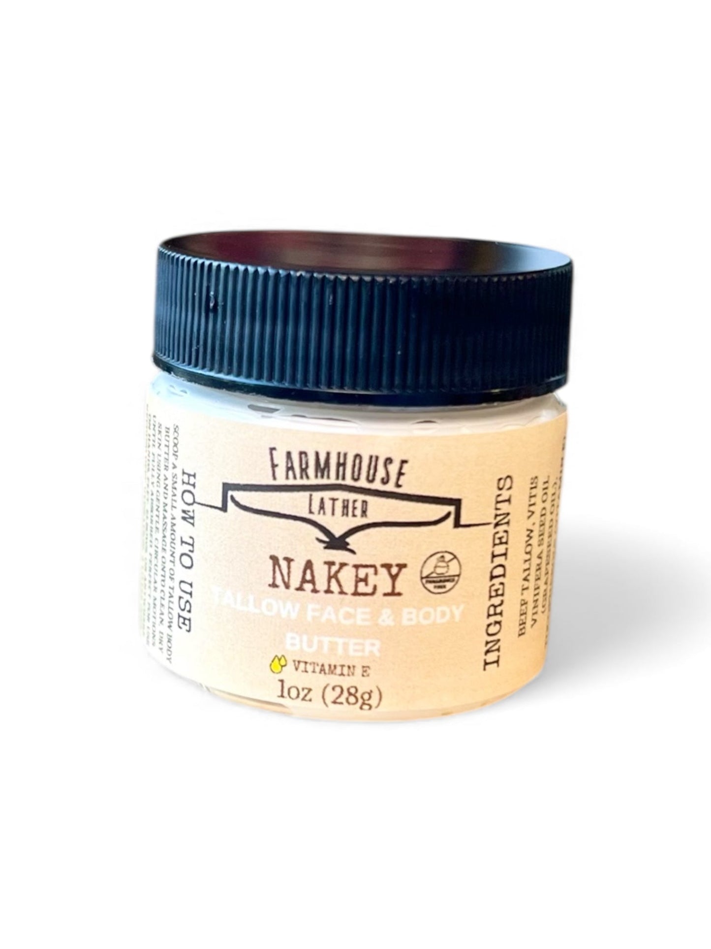 Farmhouse Lather Nakey - Unscented - Face & Body
