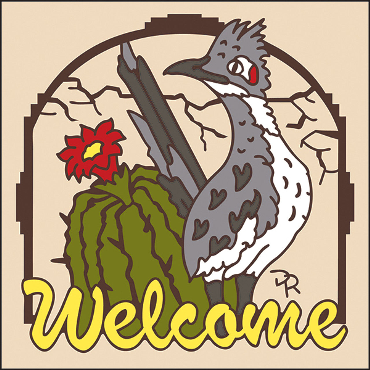 Welcome Roadunner Tile