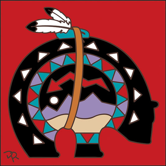 Moon Bear Fetish Tile