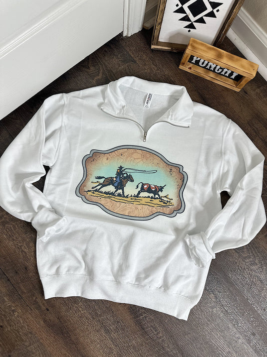 Western Buckle Quarter Zip