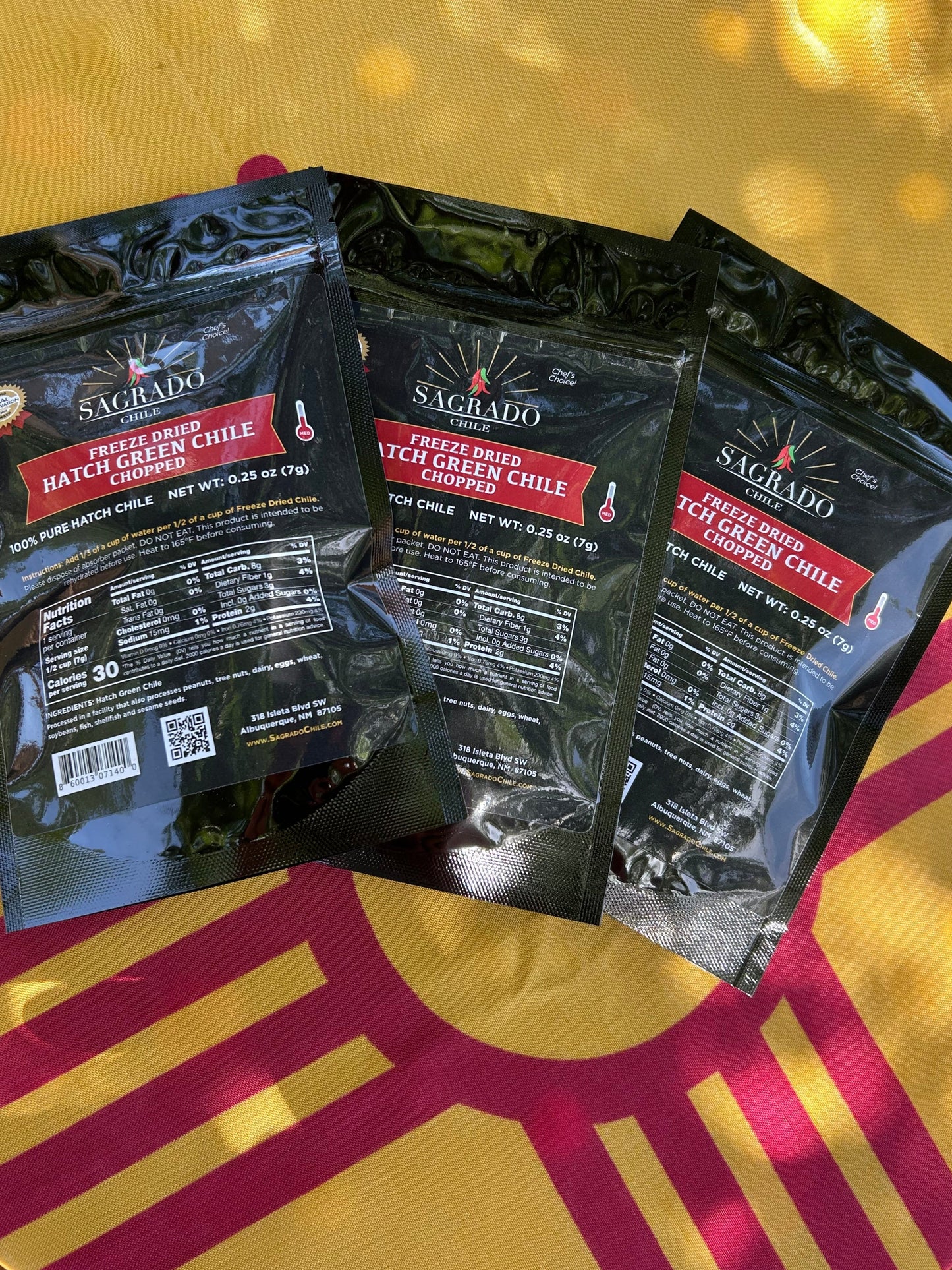 Freeze Dried Diced Hatch Chile