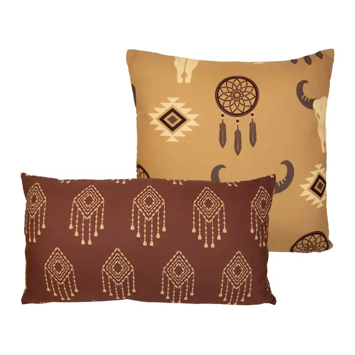 Accent Western Southwestern Cowboy Cowgirl Aztec Throw Pillow choice of styles