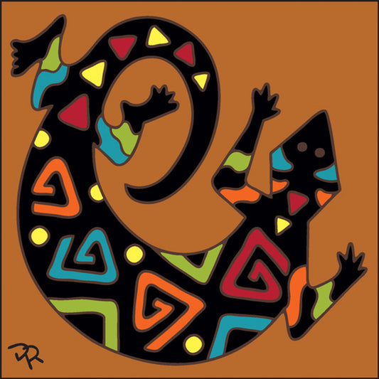 Southwest Gecko Tile