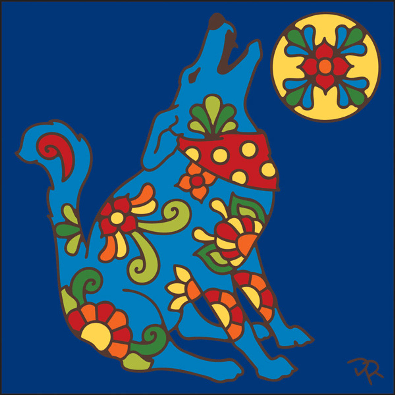 Talavera Coyote Tile