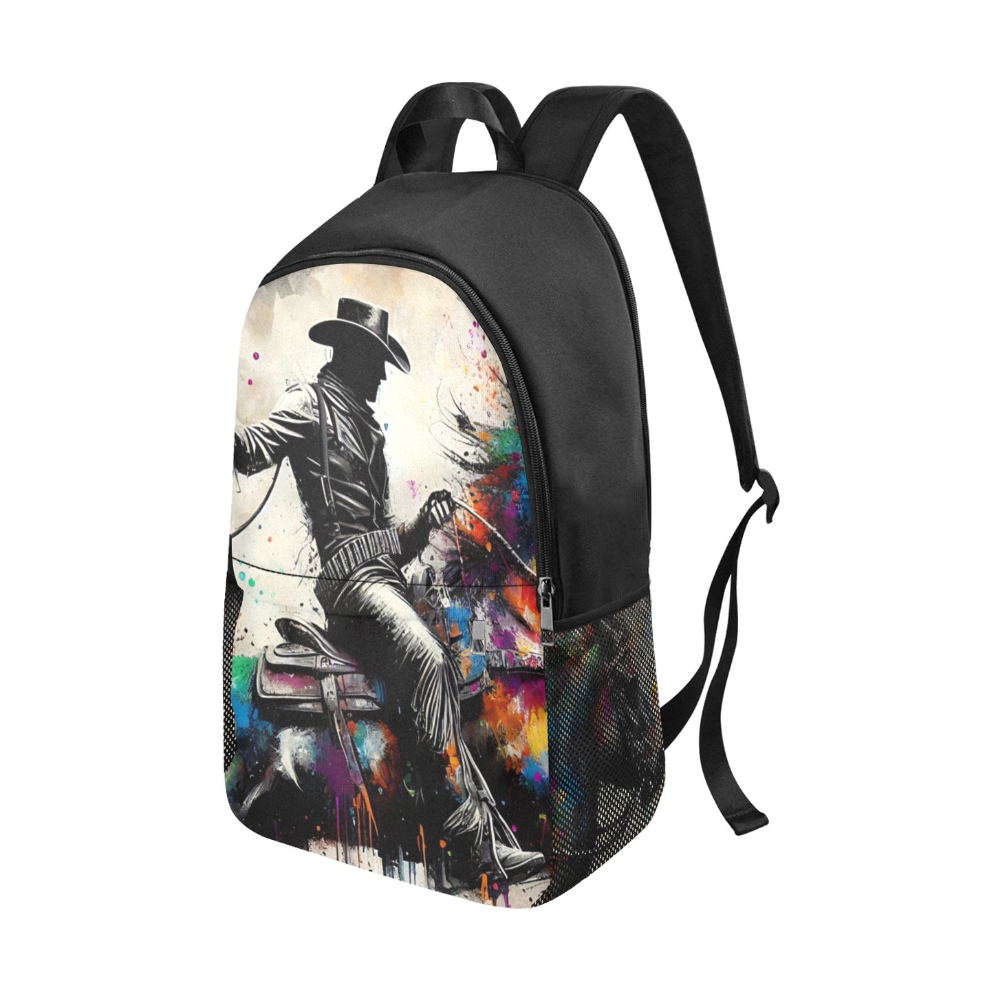 Watercolor Cowboy Backpack