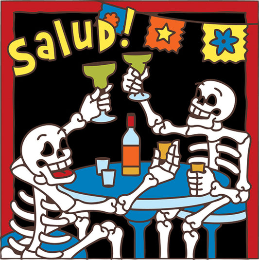 Day of the Dead SALUD! Tile