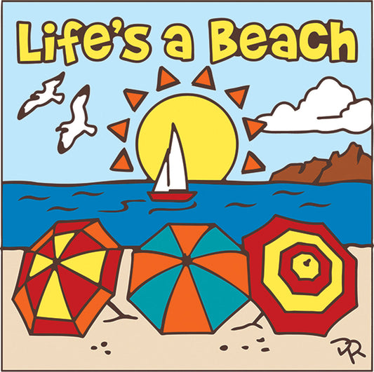 Life's a Beach Tile
