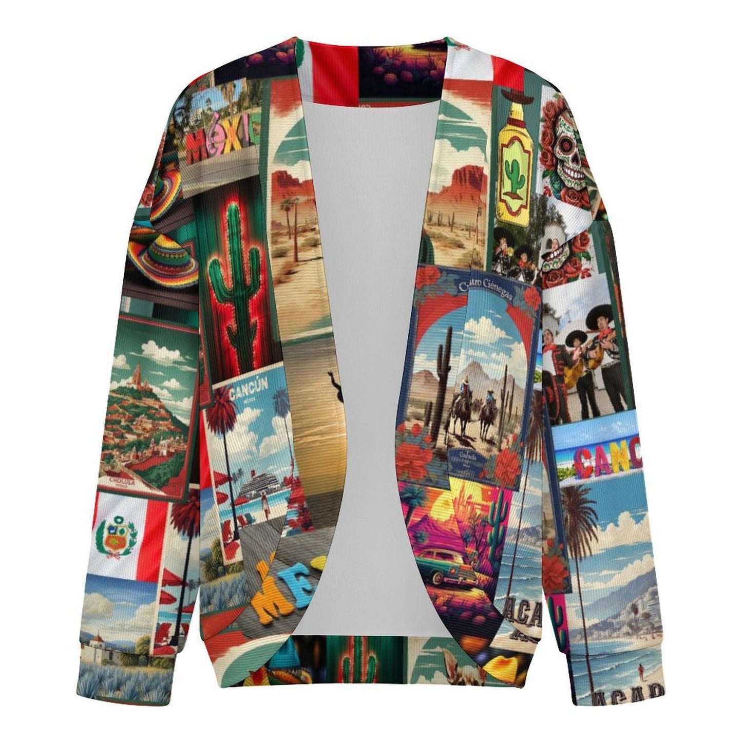 Colores de Mexico Destination Mexico Lightweight Cardigan
