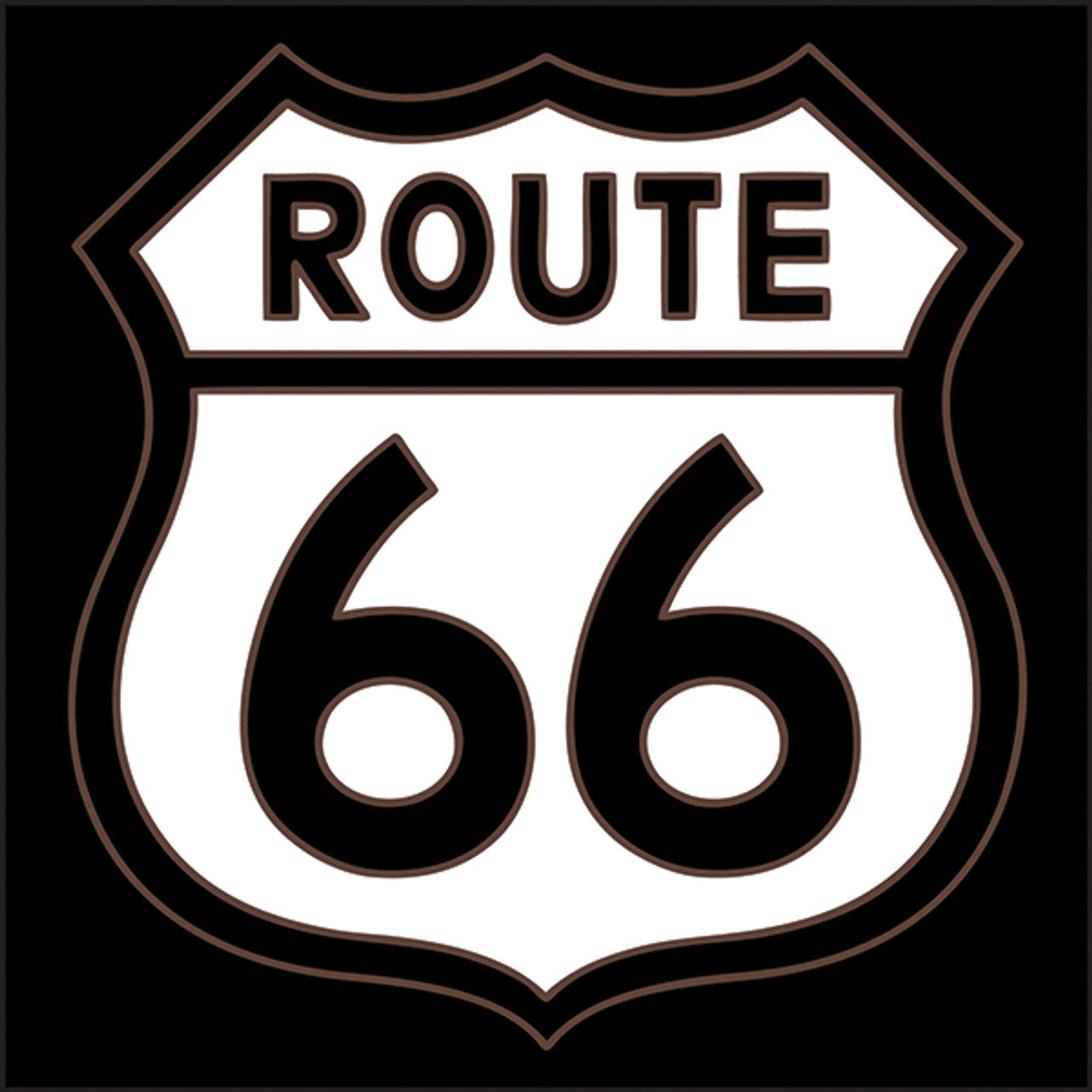 Route 66 Sign Tile