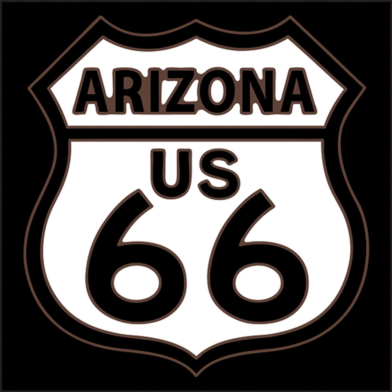 Route 66 Arizona Sign Tile