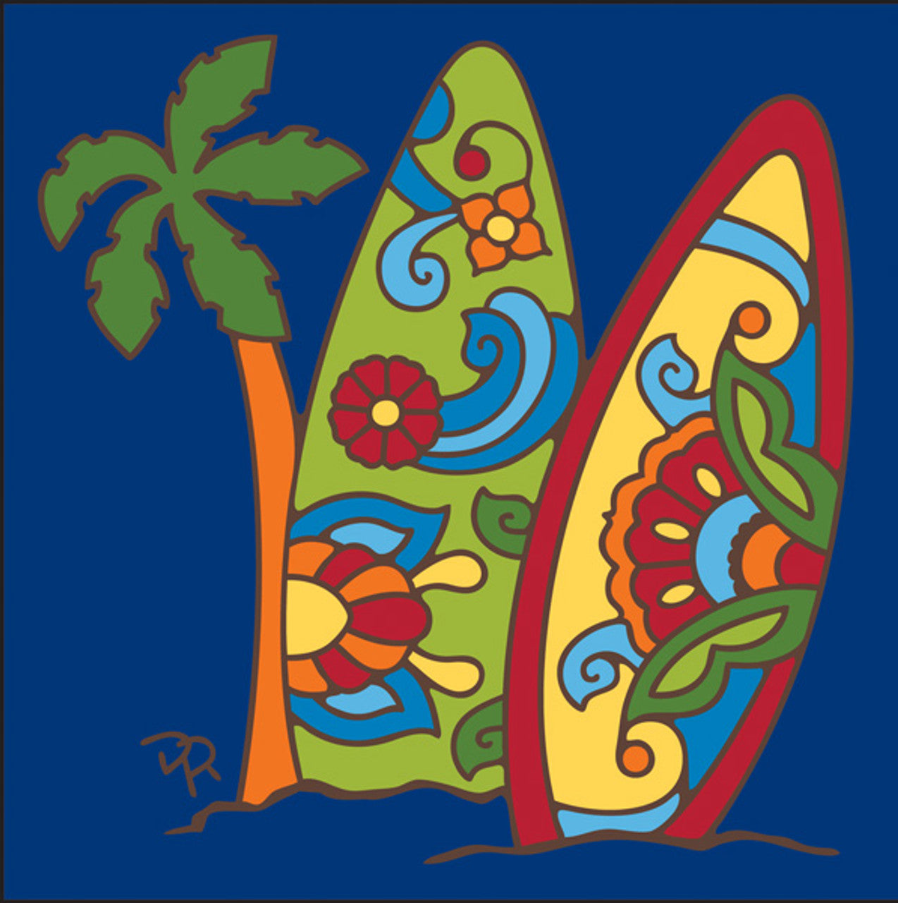 Talavera Surfboards Tile