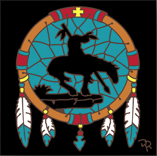 Dreamcatcher End of the Trail Tile