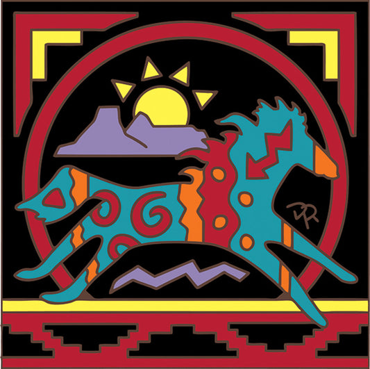 Southwest Pony Tile