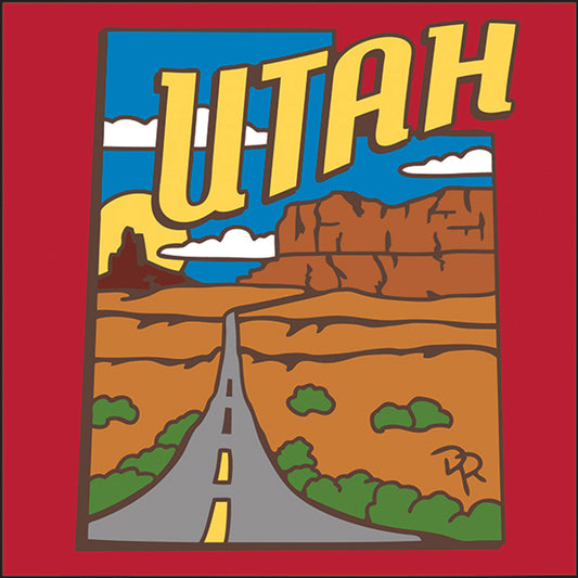 Utah Postcard Tile