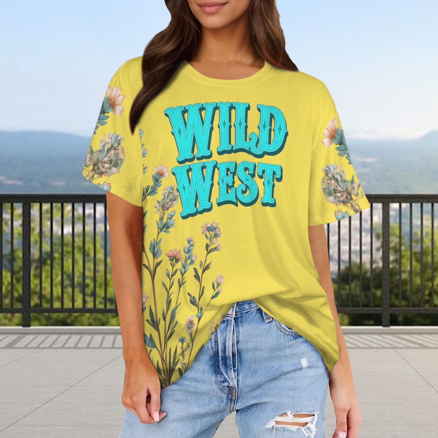 Baha Ranch West Oversized T-Shirt