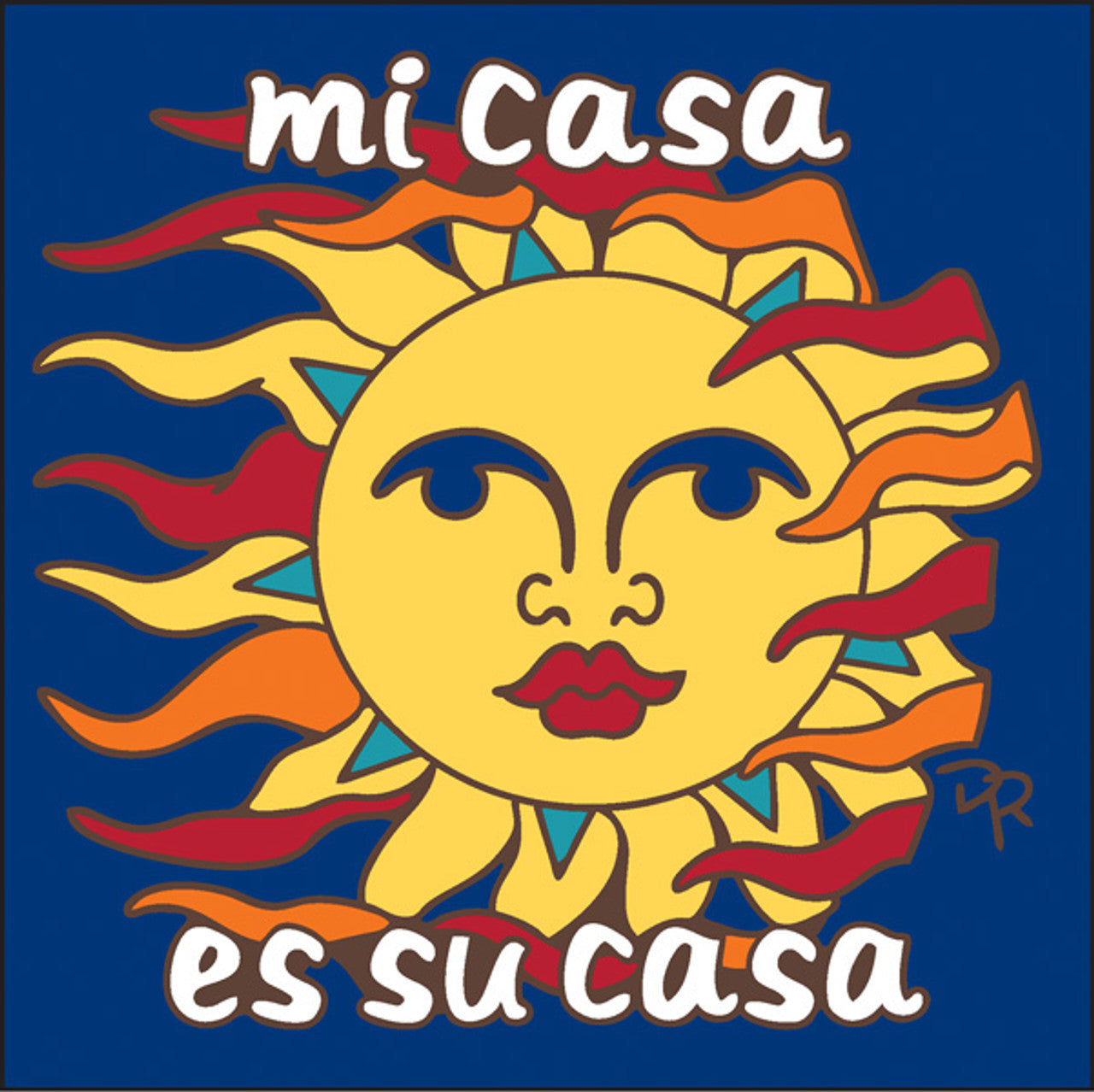 "Mi Casa es Su Casa" Sun Breeze Tile
