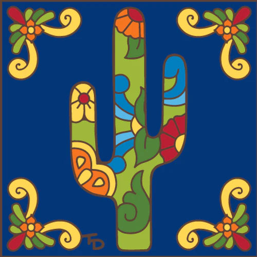 Talavera Saguaro Tile