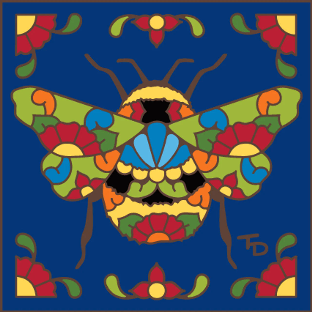 Talavera Bee Tile