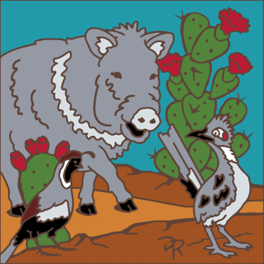 Friends of the Southwest Tile