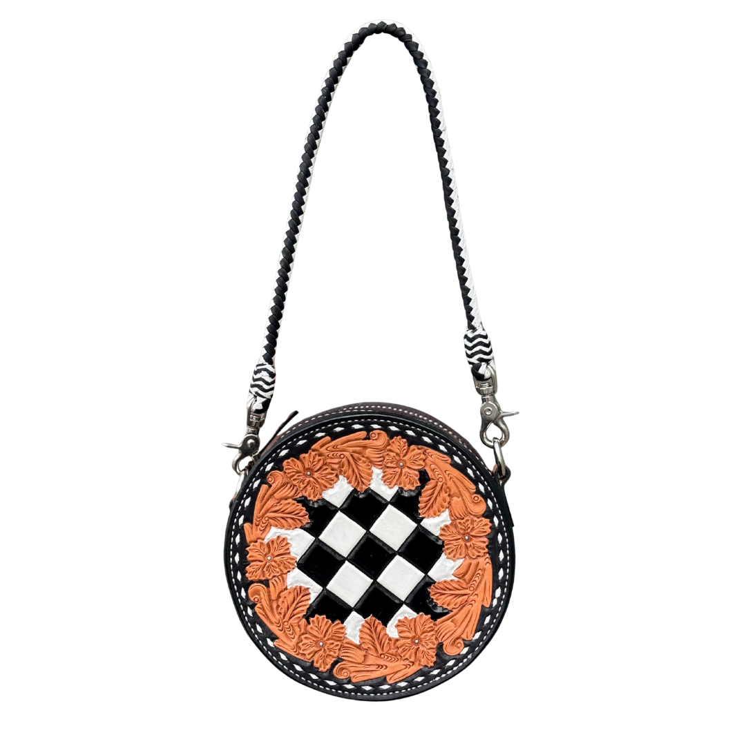 Alamo Saddlery 8" Canteen- Checkered
