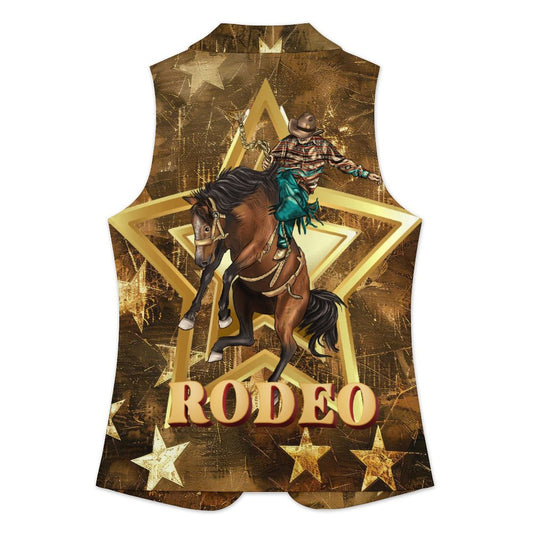 Rodeo Cowboy Stars Women's Western Vest