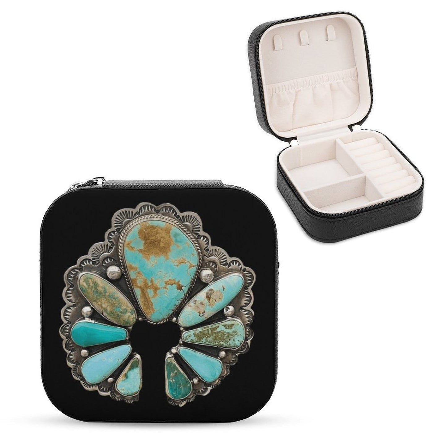 Turquoise Naja Jewelry Case