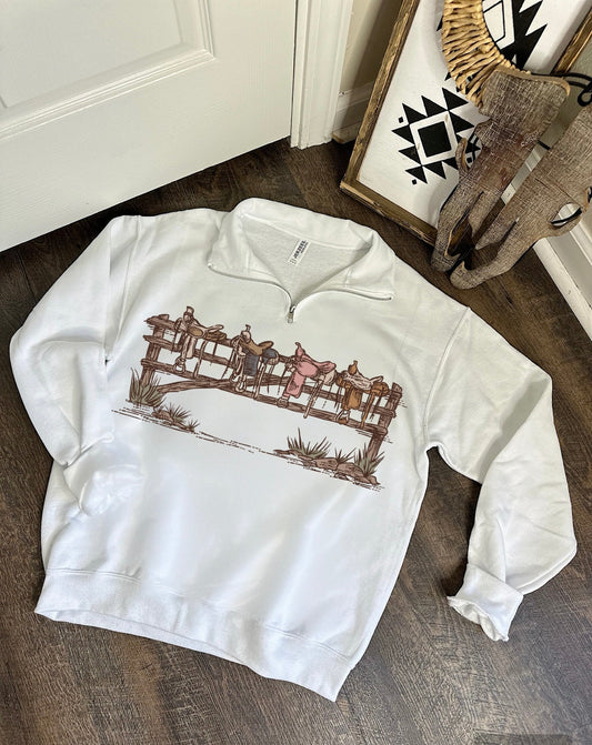 Back In The Saddle Quarter Zip