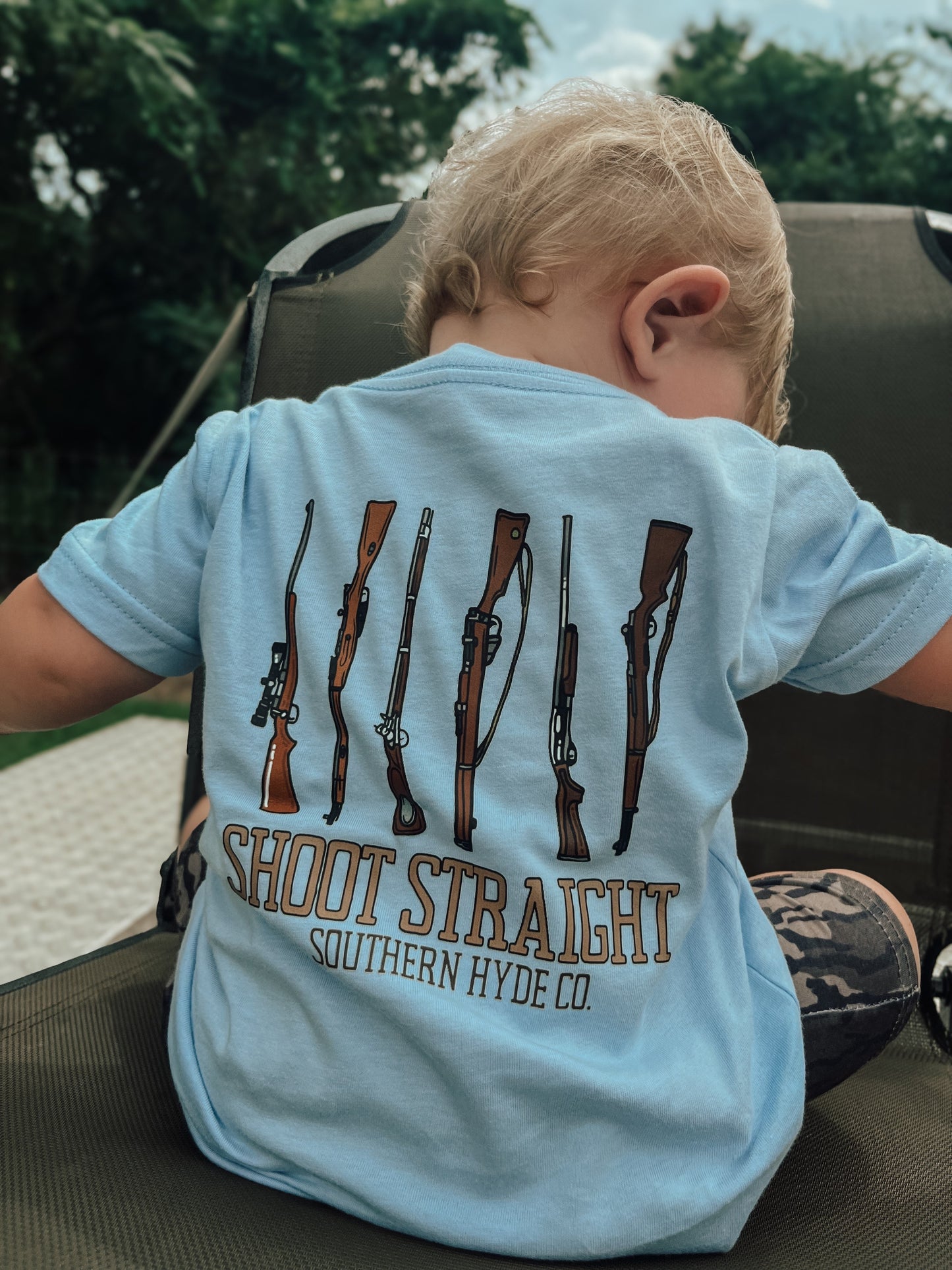 Shoot Straight Tee Children & Adult sizes