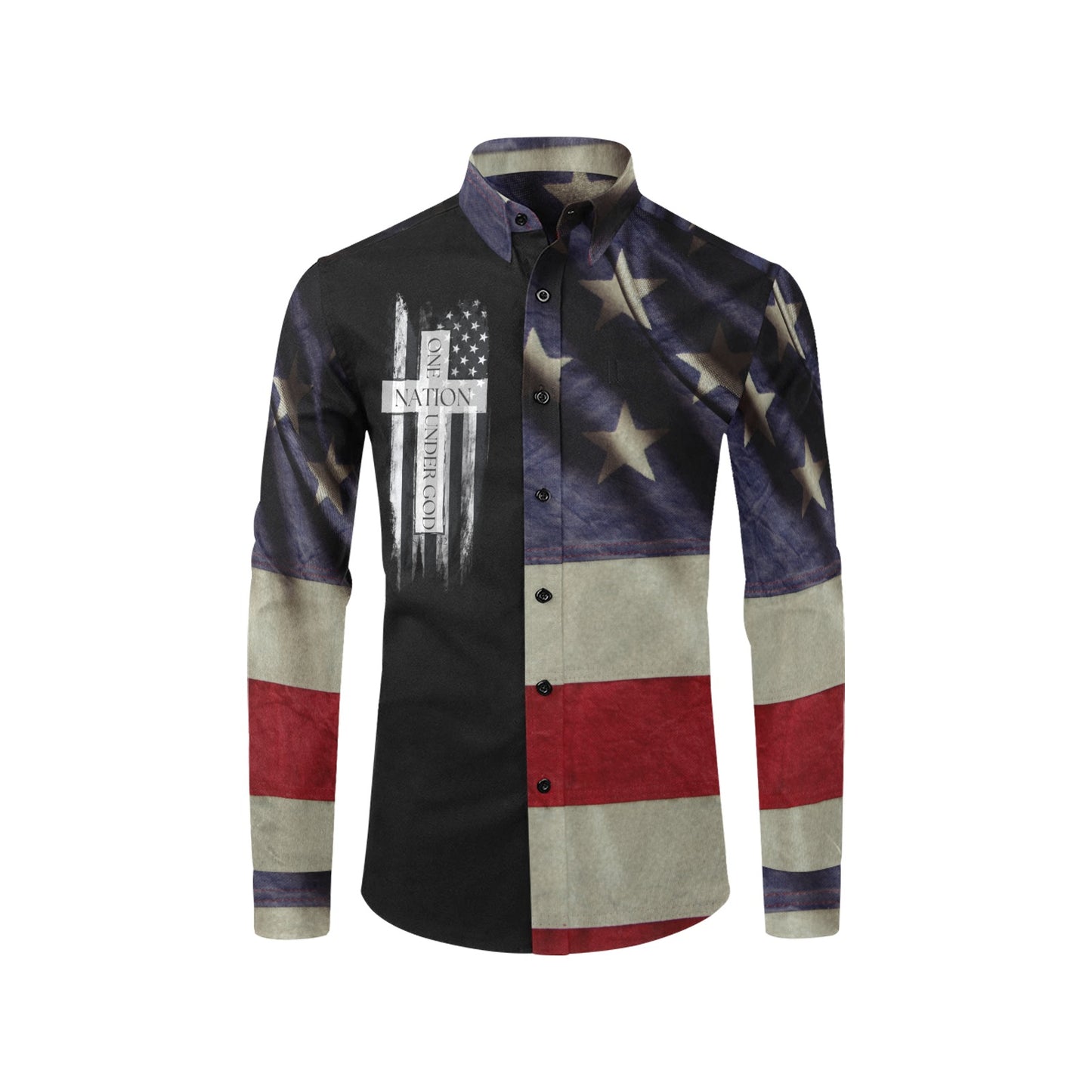 Cowboy One Nation Under God Patriot Shirt