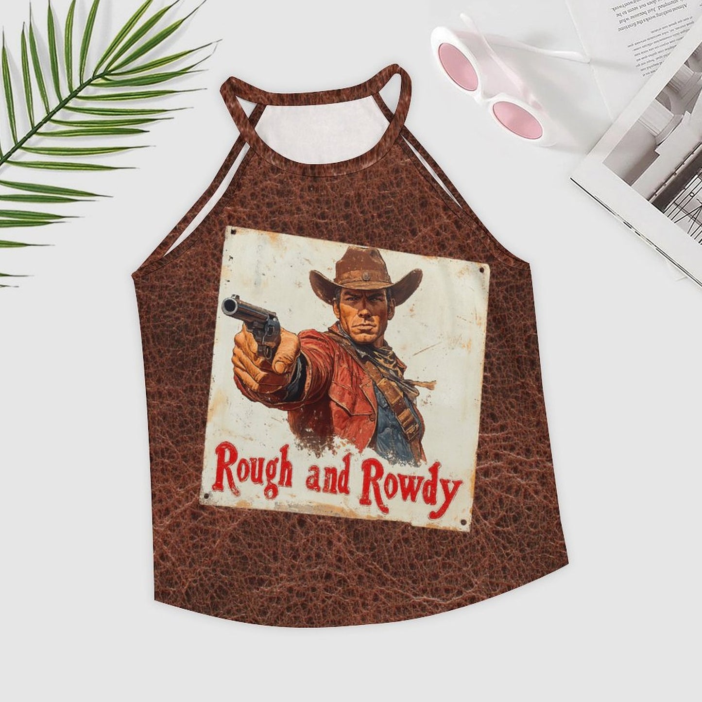 Rough and Rowdy Vintage Western Tank