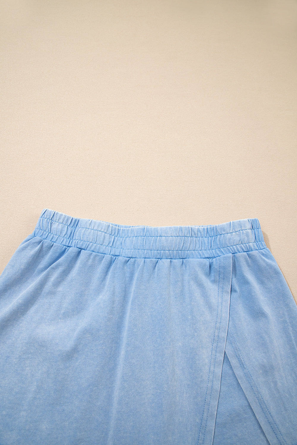Solid Mineral Wash Tank Top & Lined Skort Set