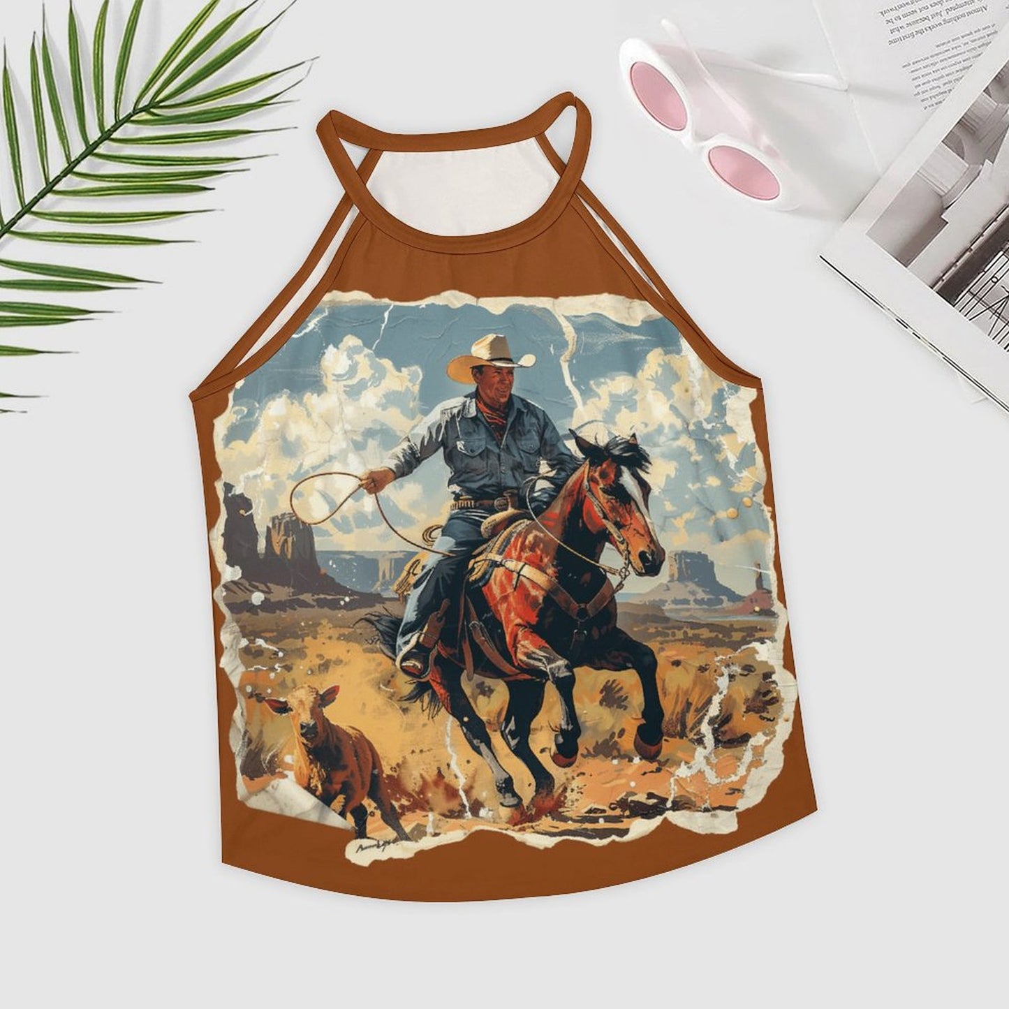 Ranching Western Tank Top