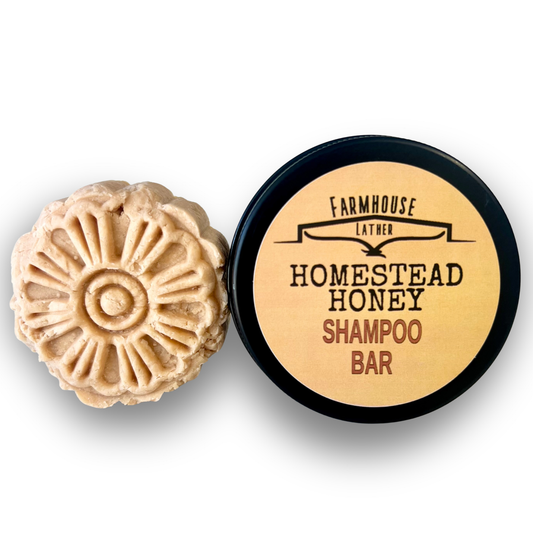 Farmhouse Lather Homestead Honey Shampoo Bar
