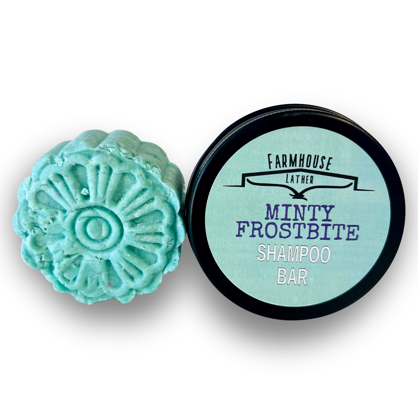 Farmhouse Lather Minty Frostbite Shampoo Bar