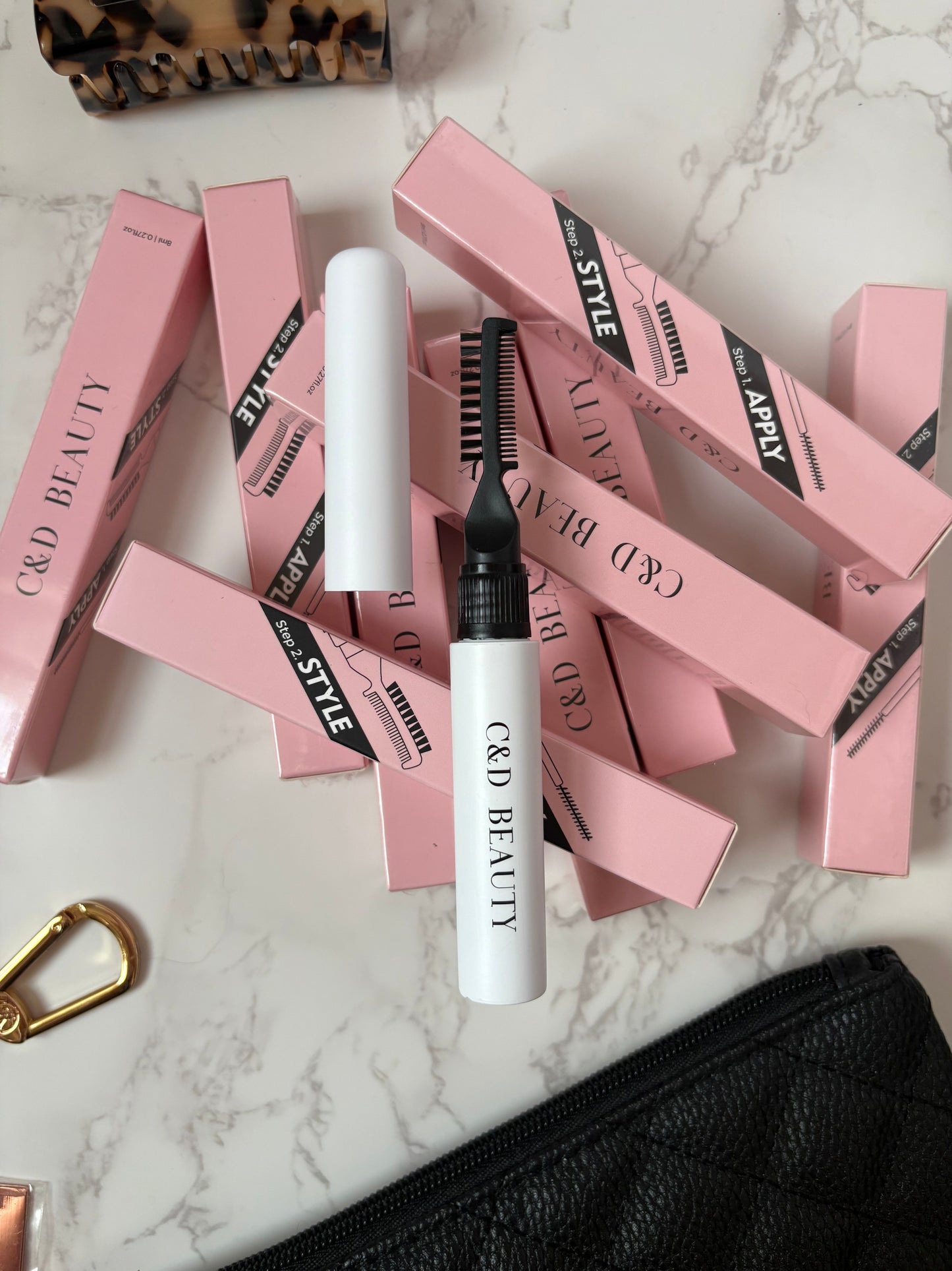 C & D Beauty BrowLock Brow Gel