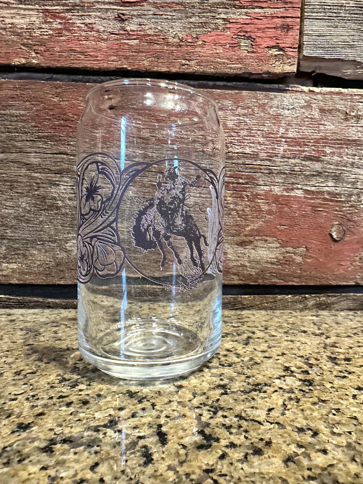 Can Glass Bronc