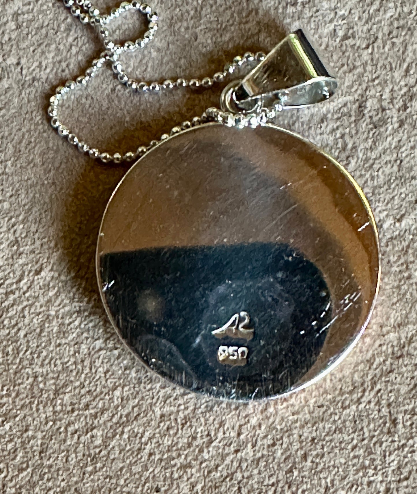 Copper Sunrise Pendant Necklace