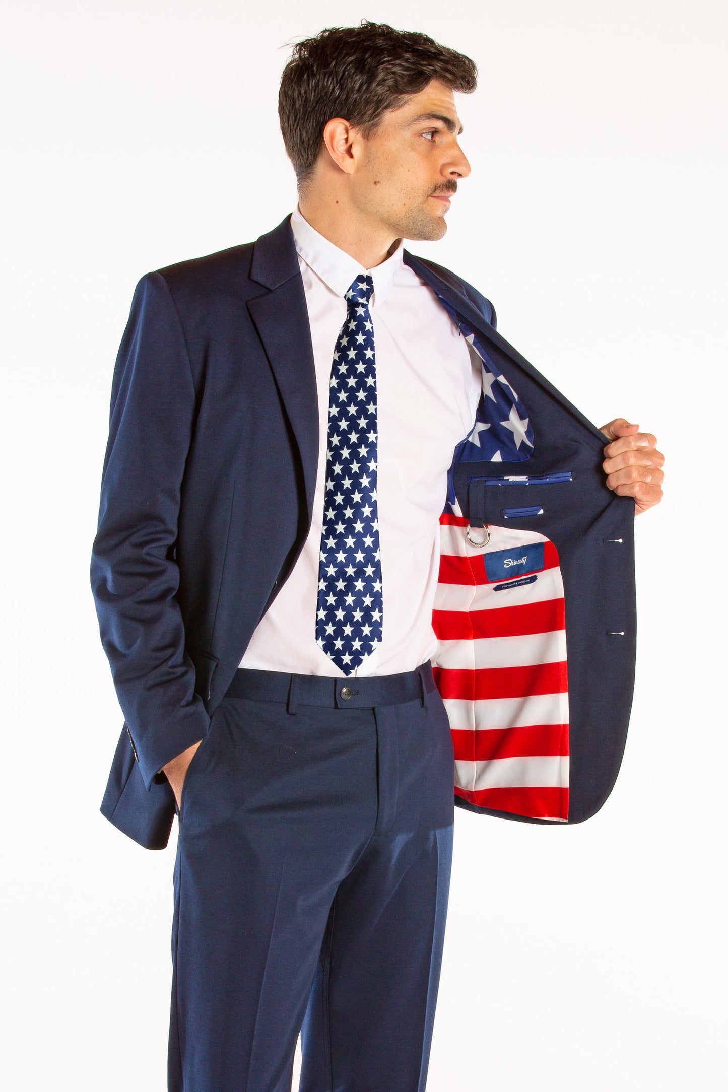 The Alpha | American Flag Ultimate Suit Jacket size 40