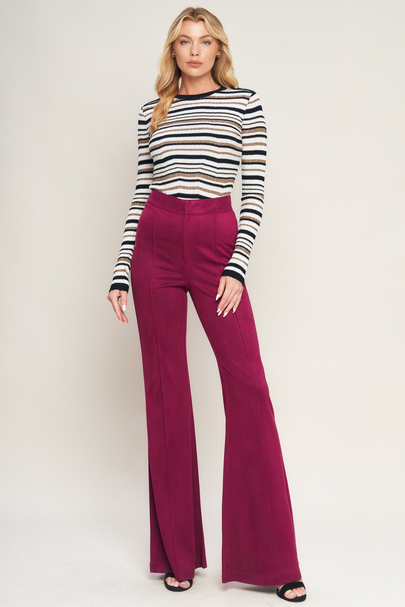 Flying Tomato Breezy Beauty Suede Pants
