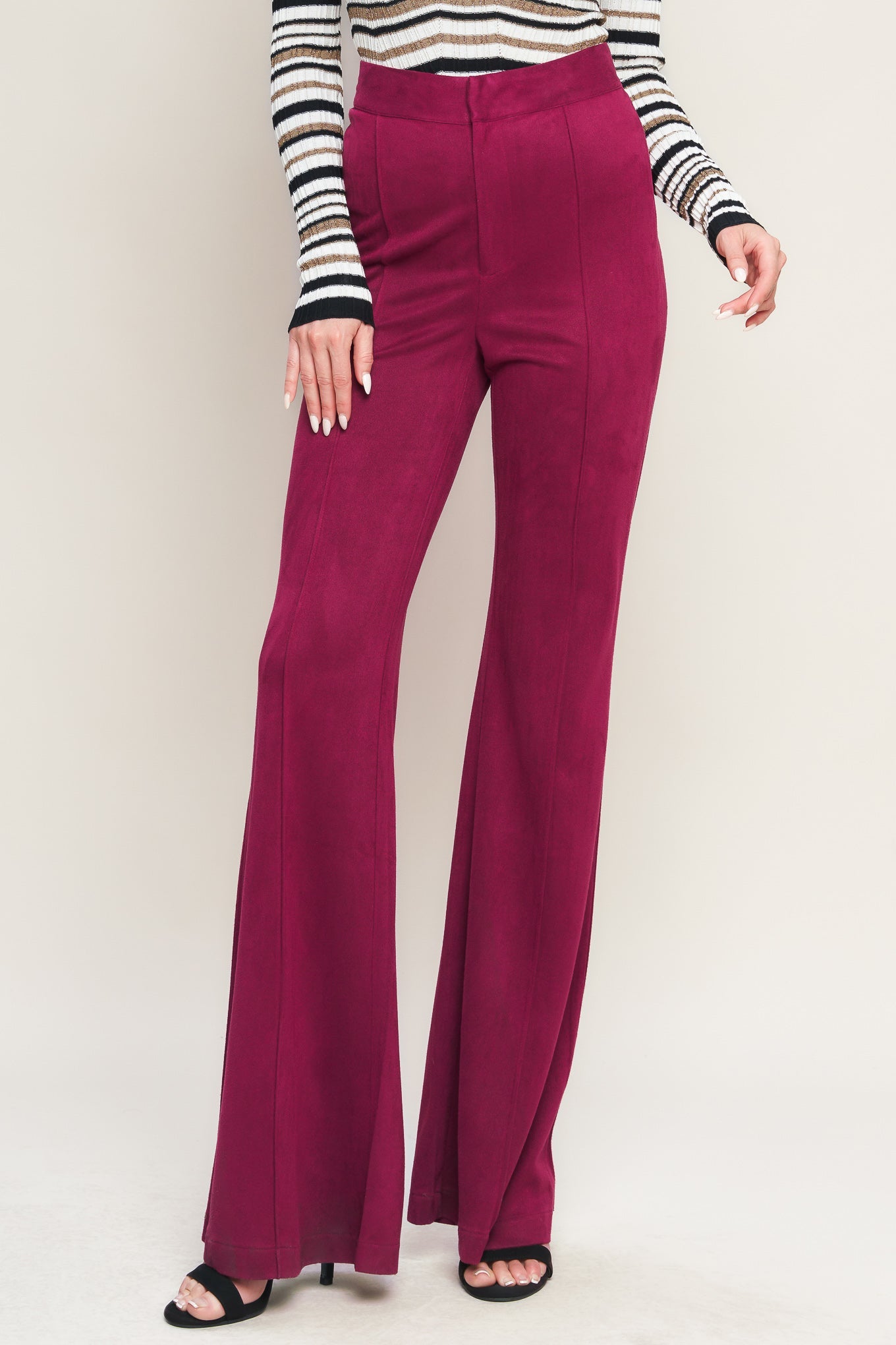 Flying Tomato Breezy Beauty Suede Pants